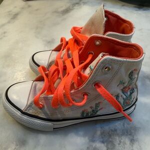 Converse Chuck Taylor All Star Succulents High-Top Sneaker - Vintage White
